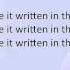 The Girl And The Dreamcatcher Written In The Stars Lyrics