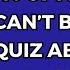 Tough USA Quiz Multiple Choice