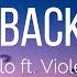 Zack Tabudlo Turn Back Time Lyrics Ft Violette Wautier