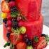 Watermelon Cake Diy Fruitdisplay Watermeloncake Shorts