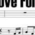 Nothing S Gonna Change My Love For You Bb Instruments Sheet Music Backing Track Play Along Partitura