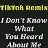 I Don T Know What You Heard About Me Tiktok Remix 50 Cent P I M P Nhac Hot Trên Tik Tok Douyin