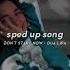 Sped Up Song Don T Start Now Dua Lipa