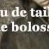 ZAHO BOLOSS Paroles