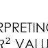 Applied Stats 7 5 Interpreting The R Squared Value