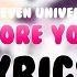 Steven Universe The Movie Let Us Adore You Reprise Lyrics