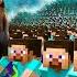100 Players Survive Natural Disasters In Minecraft