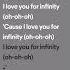 Infinity James Young Sped Up