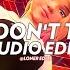 Look Don T Touch Odetari Ft Cade Clair Edit Audio