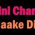 Chanda Chmke Karaoke Original With Multi Color Lyrics Demo