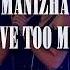 Manizha I Love Too Much Karaoke 26 Instrumental