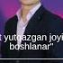 Hayot Yutqazgan Joyingdan Boshlanar