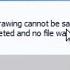 SOLVED Autocad Error One Or More Objects In This Drawing Cannot Be Saved