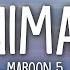 Maroon 5 Animals Lyrics 1 Hour Version