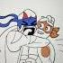 LEO AND MIKEY Riseofthetmnt Rottmnt Animation