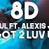 Sean Paul Ft Alexis Jordan Got 2 Luv U 8D Audio