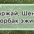 Тыва караоке Борбаана Баржай Шенне Чангыс борбак эжим