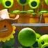 Massive Peashooters Actions Sunflower Saving Dave Plants Vs Zombies PVZ 2 Wild West World HD Movie