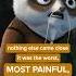 No It Really Was That Bad KUNG FU PANDA