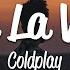 Coldplay Viva La Vida Lyrics