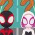New Kiss Run Black Spider And Spider Gwen Shorts 2d