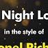 Lionel Richie All Night Long Karaoke Version From Zoom Karaoke