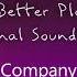 Company Cats Are Liquid A Better Place Original Soundtrack