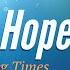 January 28 2023 Hope During Trying Times Pastor Mark Finley