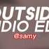 Outside Calvin Harris Ft Ellie Goulding Edit Audio