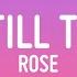 ROSÉ Toxic Till The End Lyrics