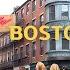 4K Walking Downtown Boston MA Historic Freedom Trail North End Nov 2024