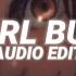 Hot Girl Bummer Blackbear Edit Audio