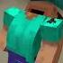 Стиво человек паук в Minecraft