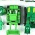 26x Green Transformer Robot Car Dinosaur Toys