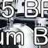 185 BPM Rock Drum Beat For Musical Practise