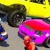 GTA V Amazing Mega Ramp With Spiderman Hulk Rhin Superheroes By Super Cars SUVs Race Truck