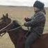 Шамиль Ханакаев пасёт овец