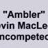 Kevin MacLeod Ambler