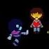 Kris Vs Frisk ALL ENDINGS Deltarune Fangame