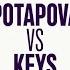 Anastasia Potapova Vs Madison Keys 2025 Indian Wells Round 2 WTA Match Highlights