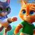 Котика обидели Cats мультик Chatgpt Aiart Aicat ии кот юмор нейросеть жиза Ai