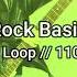 Rock Basic Drum Loop 110bpm