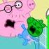 Zombie Apocalypse Zombies Appeared At The Halloween Party Peppa Pig Funny Animation