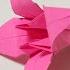 Origami Flower Lily Paper Flower Цветок из бумаги Qog Ozdan Gul Yasash