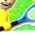 Playing Wii Tennis