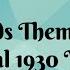 Oswald The Lucky Rabbit Theme Song Instrumental Version 1930 Version