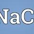 NaCl Meaning