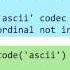 U Is For Unicode Solving The Mystery