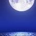 Sleep Music With Ocean And Jungle Sounds Relaxing Blue Screen Scene Ocean And Full Moon