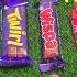 Satisfying Video Twirl And Wispa Unwrapping Opening Chocolates Candy And Snacks World